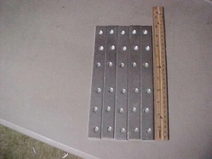Qty 5 Hillman 851490 10" Mending Plate Brace Zinc With free shipping - Picture 1 of 2