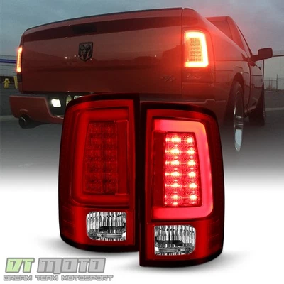 Luces traseras de tubo LED luces traseras de tubo rojo brillante V2 nuevas 2009-2018 Dodge Ram 1500 Foto 1 de 4