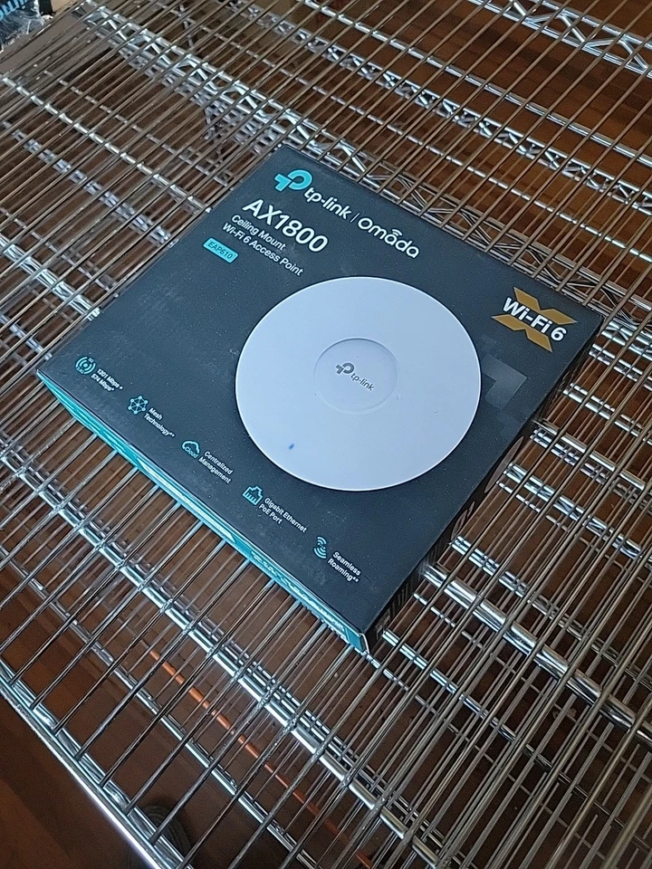 TP-Link Omada AX1800 Ceiling Mount WiFi 6 Access Point  EAP610 - Image 1 of 1