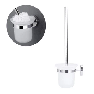 1PC Wall-mounted Cleaning Brush Long Handle Toilet Brush Bathroom Supplies for - Picture 1 of 11