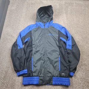 Nike Sportswear Flight Men's Medium Winter Snow Jacket Blue/Black/Gray circa '13 - Picture 1 of 10