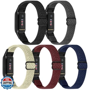 enkic Elastic Nylon Bands Only Compatible with Fitbit Luxe Bands for Women Me - Picture 1 of 5