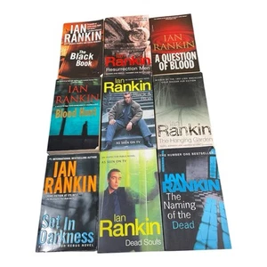 Inspector Rebus 9 book lot by Ian Rankin. Modern Detective novels. Paperback - Picture 1 of 12