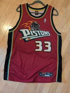 Grant Hill Detroit Pistons Nike Authentic Jersey 44 - Picture 1 of 2