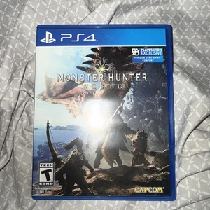 Monster Hunter World PS4 (Sony Playstation 4, 2018) Juego y Estuche - Imagen 1 de 3