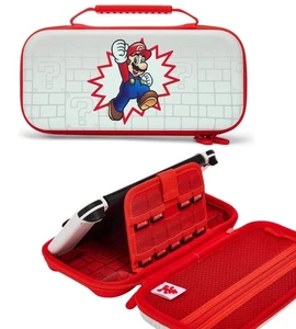 Custodia Protezione PowerA Nintendo Switch OLED / Lite Brick Breaker Super Mario - Foto 1 di 10