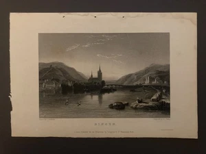 Bingen - Stahlstich von R. Wallis nach C. Stanfield - Bild 1 von 1