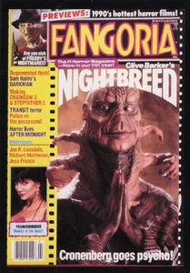 1992 Fangoria Magazine Horror Trading Card #26 "Nightbreed" With Top Loader - Picture 1 of 2