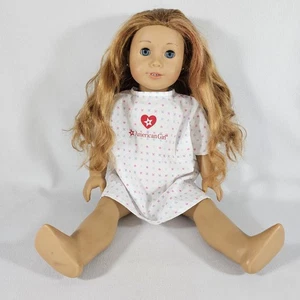 American Girl 2014 Truly Me 18” Blue Eyes Braces Earrings Hospital Gown - Picture 1 of 19