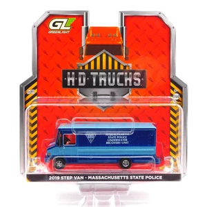 Greenlight 2019 Step Van Massachusetts State Police 1:64 Diecast H.D. LKW - Bild 1 von 2