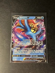 Pokemon Amoroso V 035/195 Silberne Sturmwinde Ultra Rare Deutsch NM - Bild 1 von 6