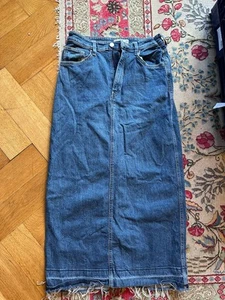 toller Rock Jeans Pull&Bear lang wie neu Gr. m Schlitz hinten - Bild 1 von 4