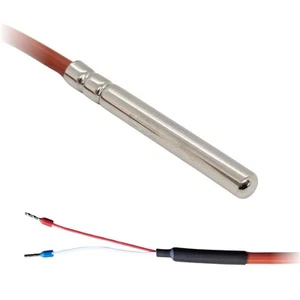 Temperaturfühler PT1000 mit Silikonkabel 10m -50 bis 200°C 6mm 2-Leiter-Anschlus - Bild 1 von 5