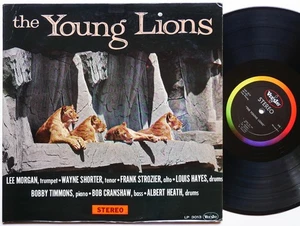 THE YOUNG LIONS LEE MORGAN WAYNE SHORTER LP VEE JAY VJLP 3013 Bobby Timmons VG+ - Picture 1 of 12