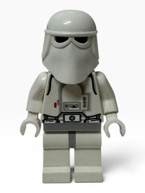 lego minifigure sw101 star wars snowtrooper 4483