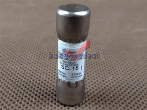 1PC SC-15 (SC-15) NEW 15Amp Time-Delay Class Fuse Melamine Tube 300V Bussmann - Bild 1 von 1