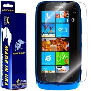 [2-Pack] ArmorSuit MilitaryShield Nokia Lumia 610 Clear Film Screen Protector - Picture 1 of 11