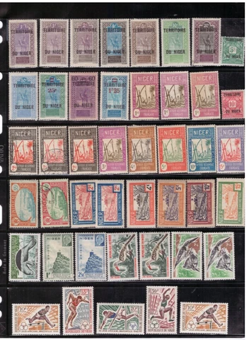 Niger Small Collection MNH+MH Cover