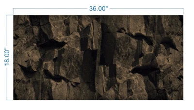 Fondo de acuario cueva submarina - vinilo gráfico adhesivo AQ0012 Foto 1 de 4