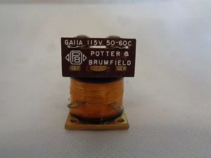 NEW POTTER BRUMFIELD GA11A RELAY 115 V COIL - Picture 1 of 3
