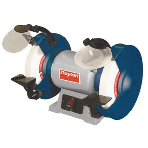 DAYTON 49H004 Bench Grinder,8",60/120 Grit,1/3HP 49H004 - Picture 1 of 2