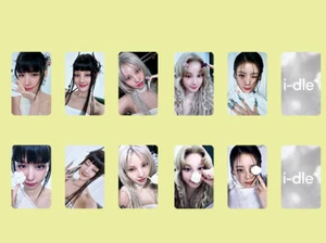 6pcs/set (G)I-dle 7th Anniversary Self Made Photo Cards HD Photocards - Picture 1 of 8