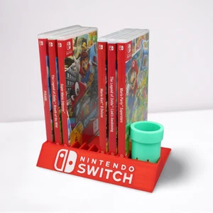 Spielehalter passend für Nintendo Switch Ständer Halterung Switch Spiele Games - Bild 1 von 11