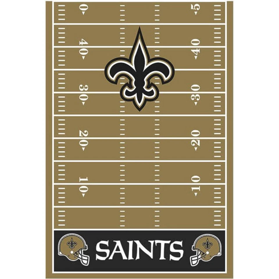 New Orleans Saints NFL Fútbol Profesional Deportes Fiesta Decoración Plástico Mantel Foto 1 de 1