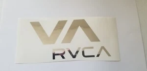 RVCA mirror chrome ruca decal stickers - Picture 1 of 1