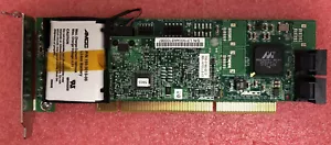 AMCC 3WARE 9550SXU-4LP PCI 64BIT SATA RAID CONTROLLER 700-3189-05 w/ BATTERY - Picture 1 of 2