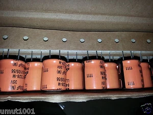 8 Stck. EPCOS B41853 2200uF 35V 105C 18x20 mm HI-END LANGE LANGLEBIGE KAPPEN! - Bild 1 von 2