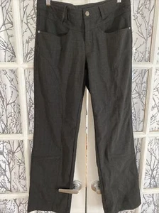 Athleta Pants 8 Dark Gray 6 Pocket - Picture 1 of 6