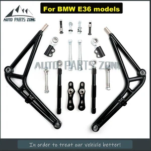 NEW Front Steering Drift Lower Control Arm Wide Angle Complete Kit For BMW E36 - Bild 1 von 10