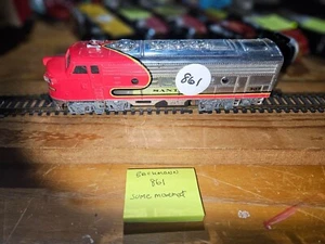 HO SCALE BACHMANN SANTA FE F7, GOOD CONDITION, WATCH THE VIDEO - Picture 1 of 6