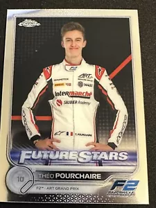 2022 Topps Chrome Formula 1 #86 Theo Pourchaire - Picture 1 of 2