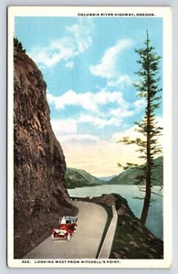 Postcard Mitchell's Point Convertible Columbia River Highway Oregon DB c1916 UNP - Picture 1 of 6