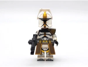 CUSTOM Star Wars 327th Phase 1 Commander Bly Brick Minifigure - Imagen 1 de 2