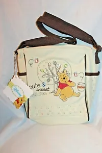 NEW WITH TAGS WINNIE THE POOH CUTE AND SWEET MINI DIAPER BAG 8" X 9" - Picture 1 of 1