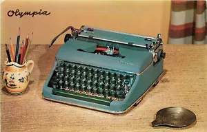 Servicio de máquina de escribir postal años 50 Nuevo México Albuquerque Olympia NM24-2434 - Imagen 1 de 2