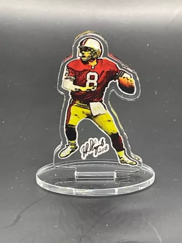 San Francisco 49ers Steve Young figure w/stand-Collectible 4 Man Caves-HOF 2005 Cover