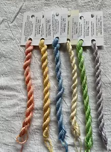 Gloriana Silk Floss lot of 6 skeins - Picture 1 of 2