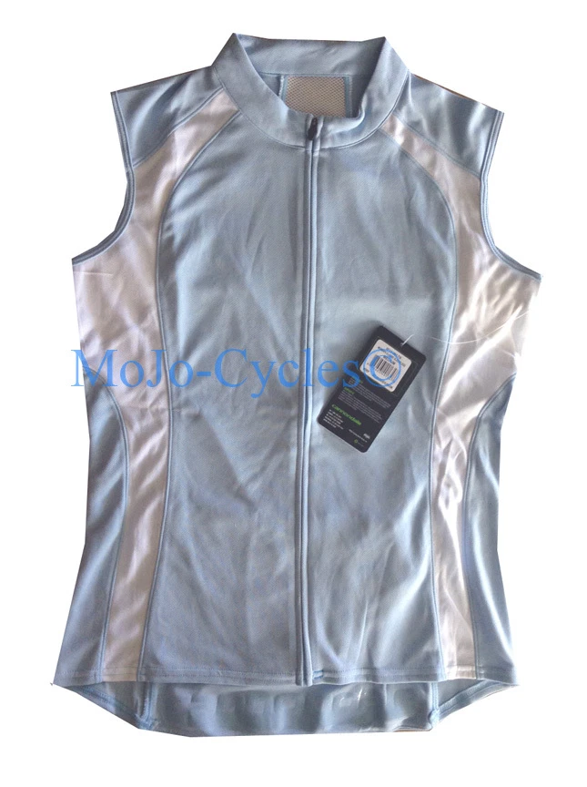 Cannondale Women's Classic Sleeveless Jersey Blue / White Blue M