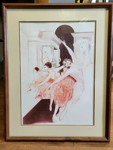 G.H. Rothe "PRACTICE" Artist Signed Lithograph Framed & Matted 25"x32" - Picture 1 of 8