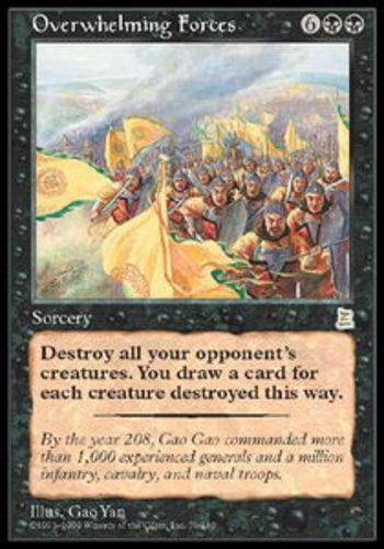 Overwhelming Forces Portal 3 Kingdoms Lightly Played, English - MTG