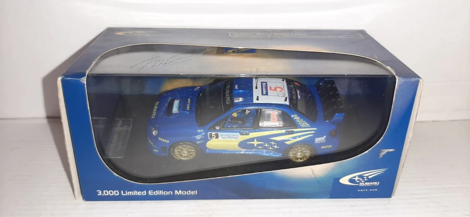 SUBARU WRC WORLD RALLY TEAM 2005 P.SOLBERG EDITION LIMITATA SCALA 1/43 - Immagine 1 di 1