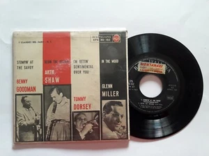 ( JAZZ) B.GOODMAN A.SHAW  T.DORSEY G.MILLER i classici del jazz n.1   45 GIRI  - Picture 1 of 2