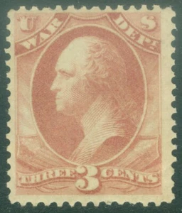 EDW1949SELL : USA 1873 Scott #O85 Mint Never Hinged. PSAG Cert. Catalog - Picture 1 of 3