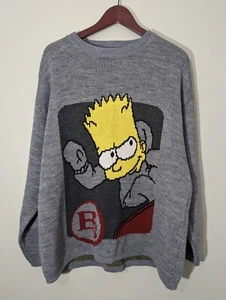 Vintage 2003 Boxer Bart Simpson Pullover Gr. XL The Simpsons - Bild 1 von 4