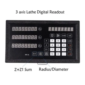 Drehmaschine DRO 3 Achsen Digital Leseanzug für SINO Ditron Easson Linear Skalencoder - Bild 1 von 8