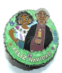 Disney Pin Trading Feliz Navidad Encanto Mirabel And Abuela Merry Christmas LE - Picture 1 of 1